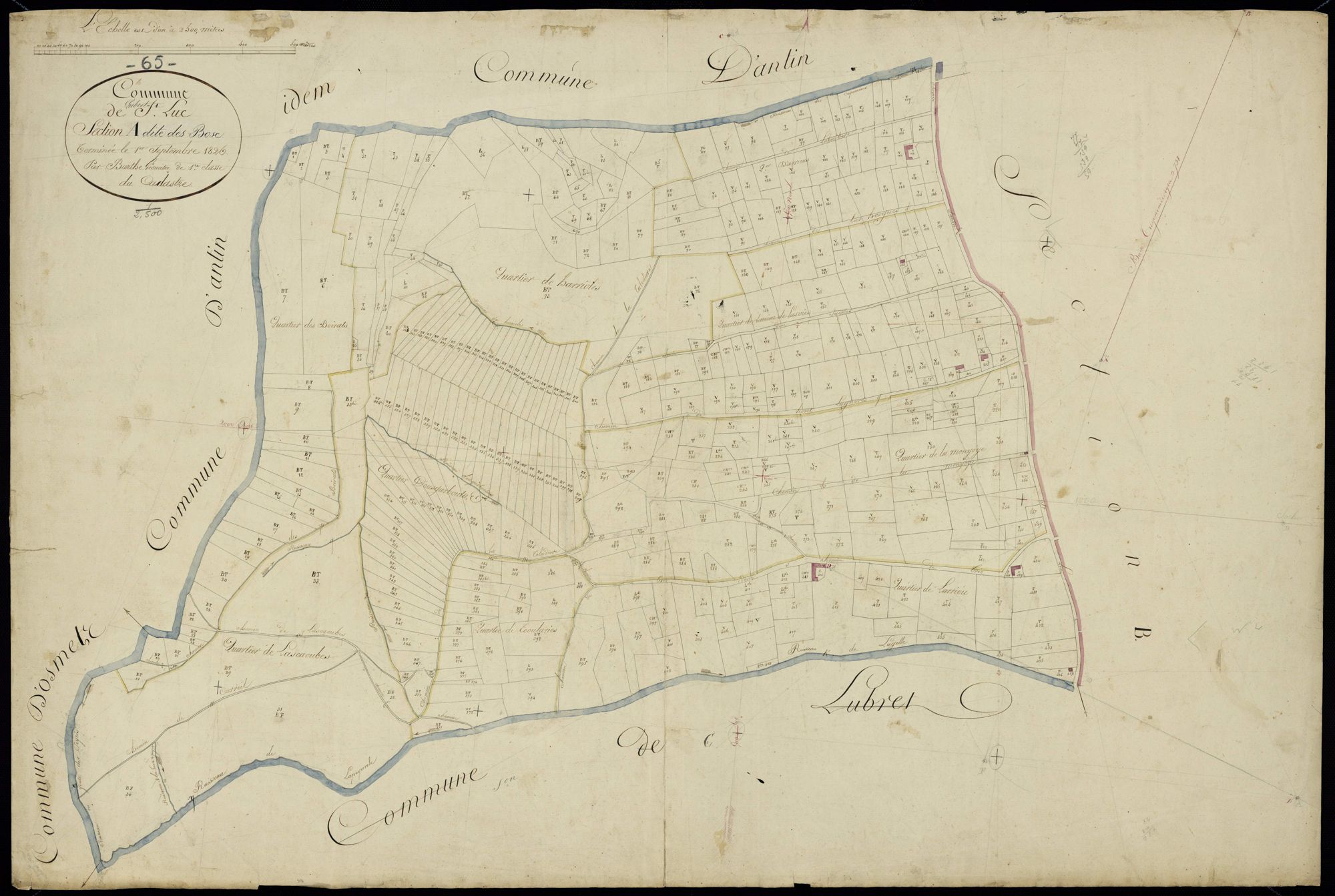 Lubret-Saint-Luc - Lubret-Saint-Luc.- Section A.