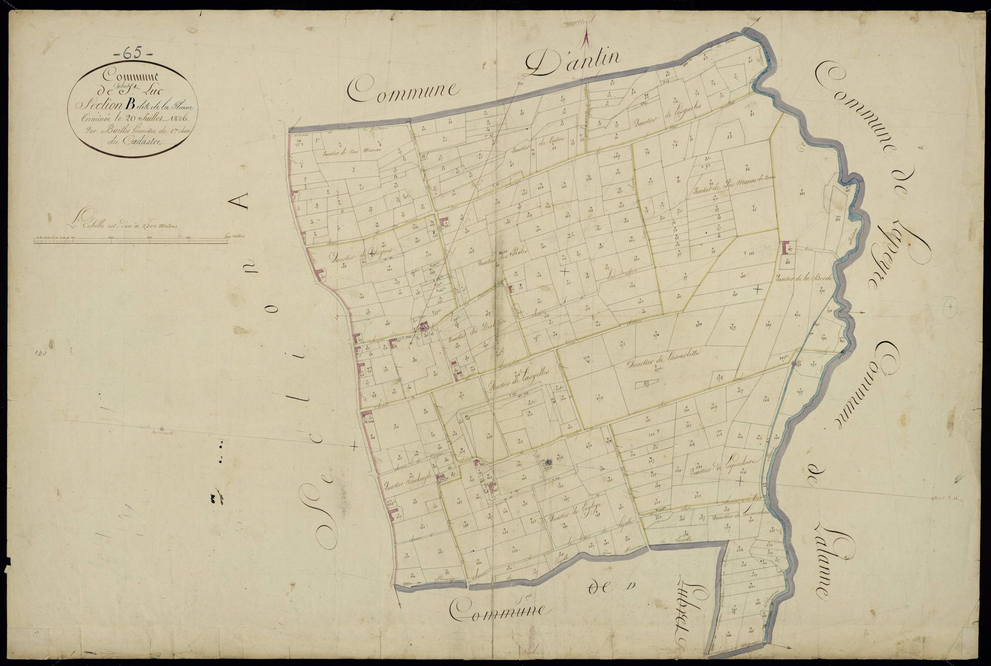 Lubret-Saint-Luc - Lubret-Saint-Luc.- Section B.