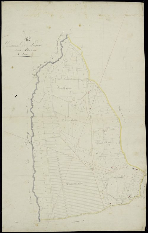Luquet - Luquet.- Section A, 1re feuille