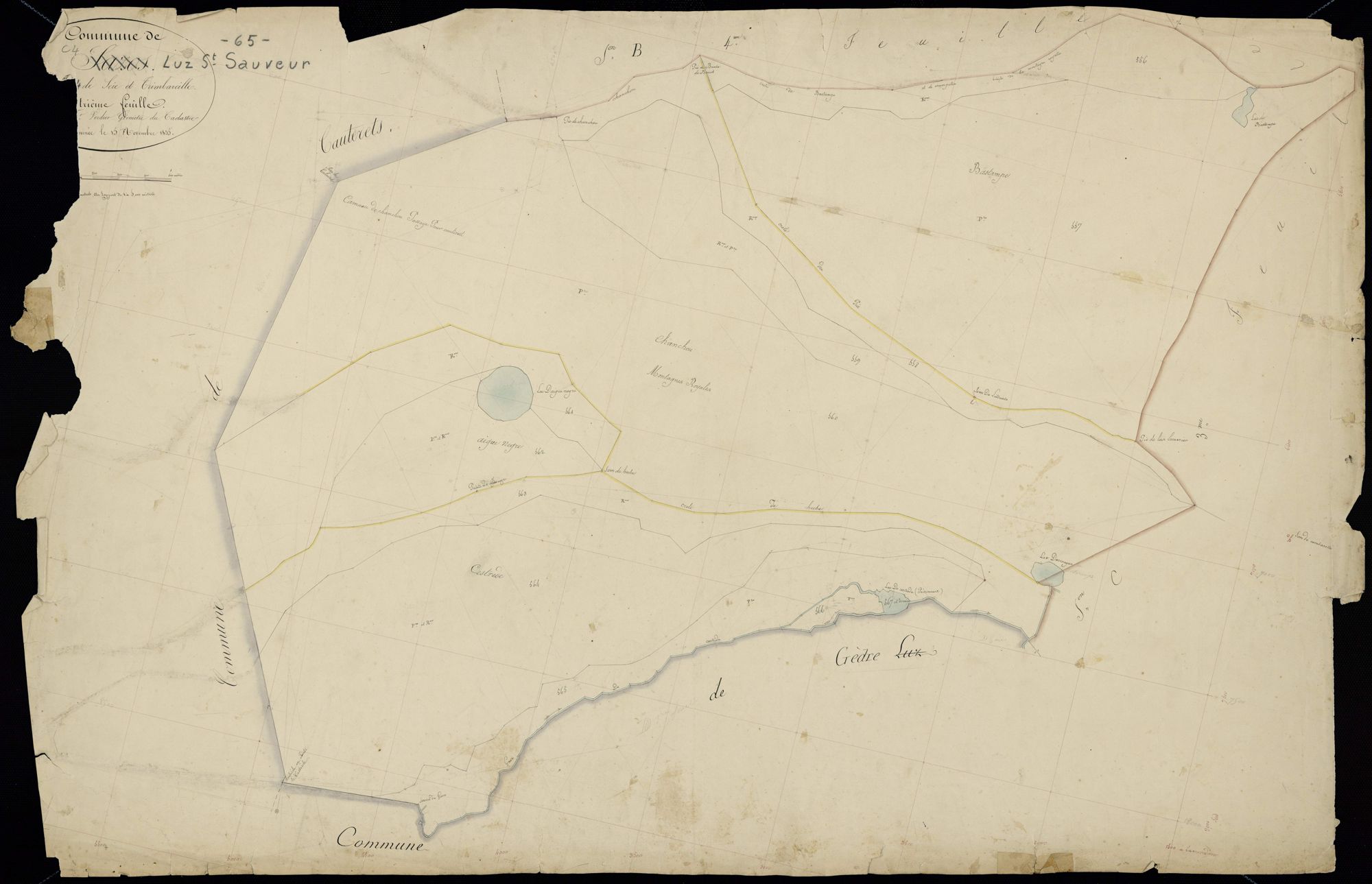 Luz-Saint-Sauveur - Luz-Saint-Sauveur.- Section C, 4e feuille