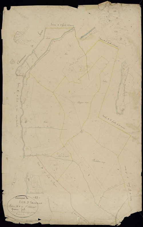 Luz-Saint-Sauveur - Luz-Saint-Sauveur.- Section B, 4e feuille