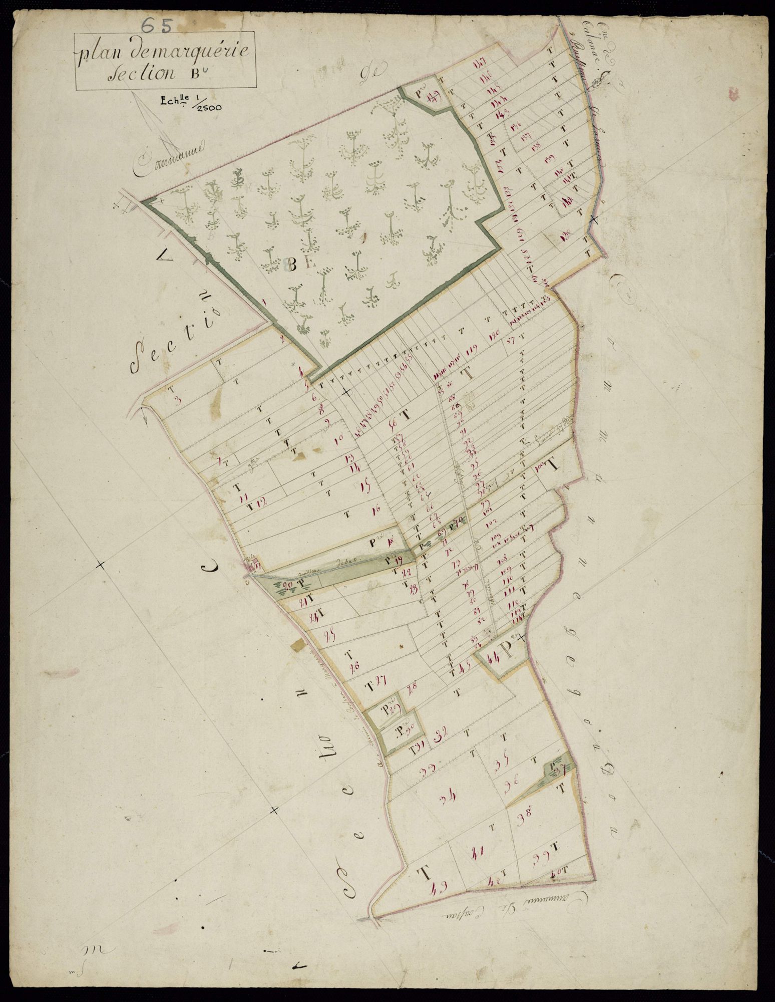 Marquerie - Marquerie.- Section B