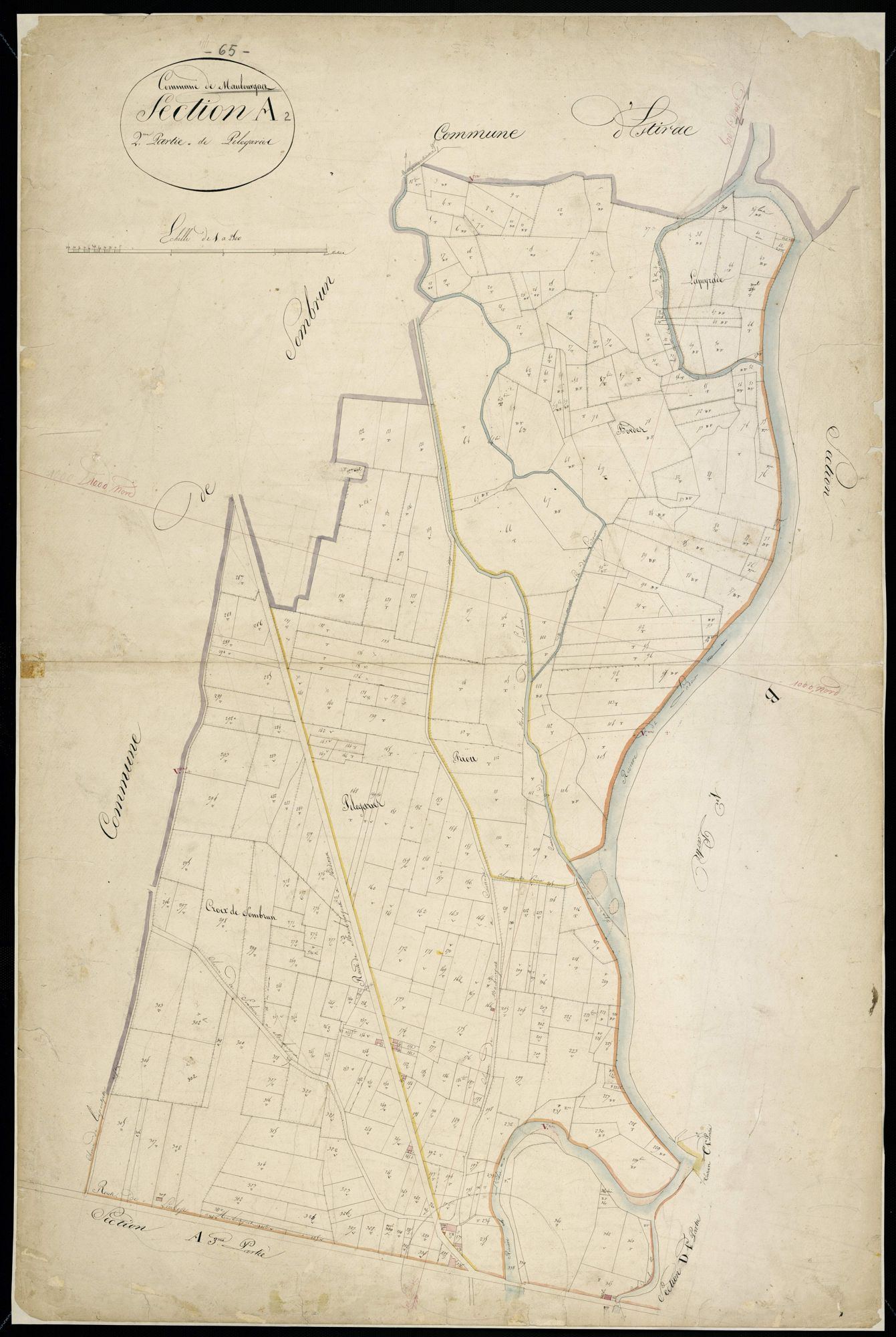 Maubourguet - Maubourguet.- Section A, 2e partie