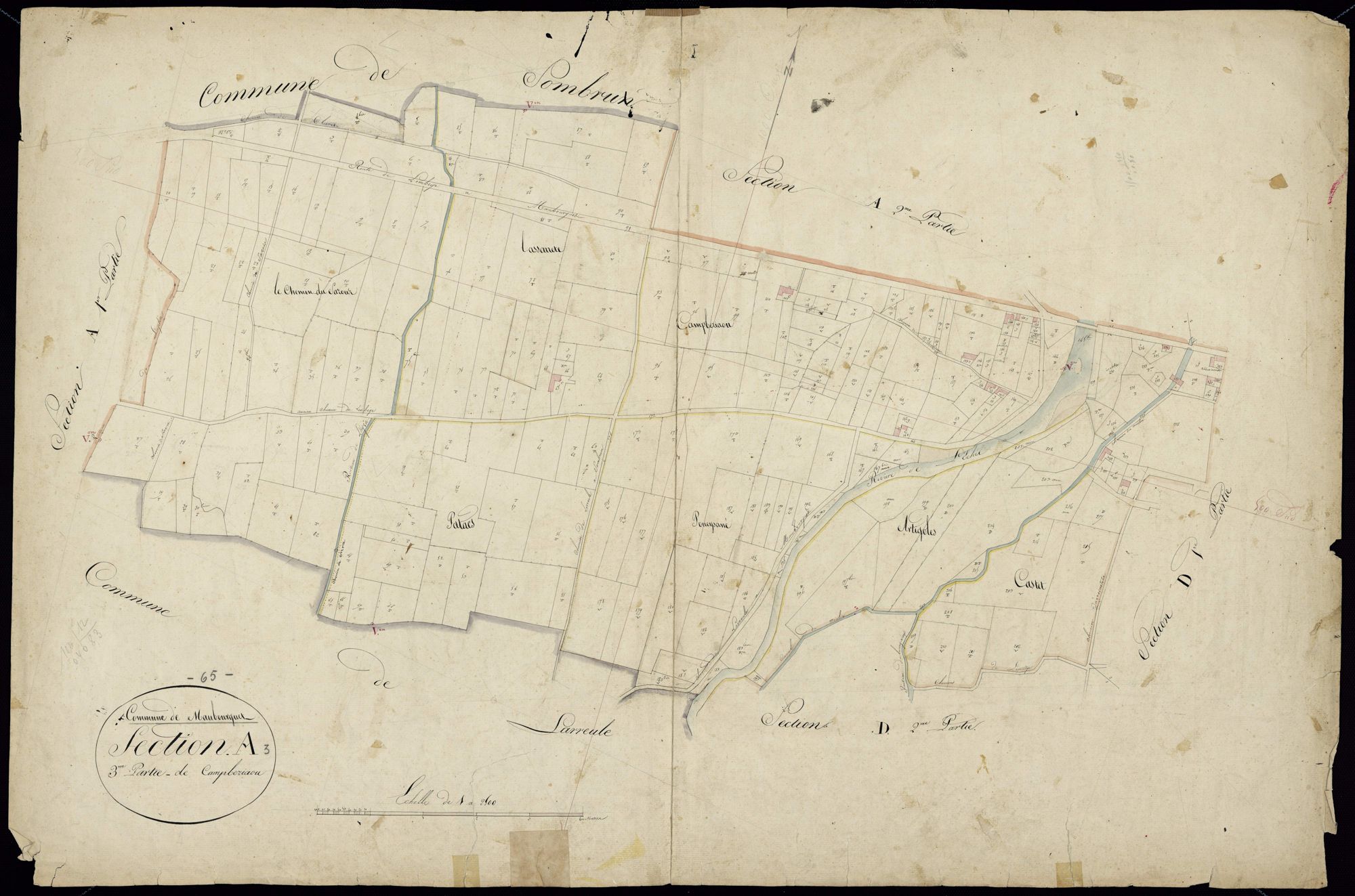 Maubourguet - Maubourguet.- Section A, 3e partie