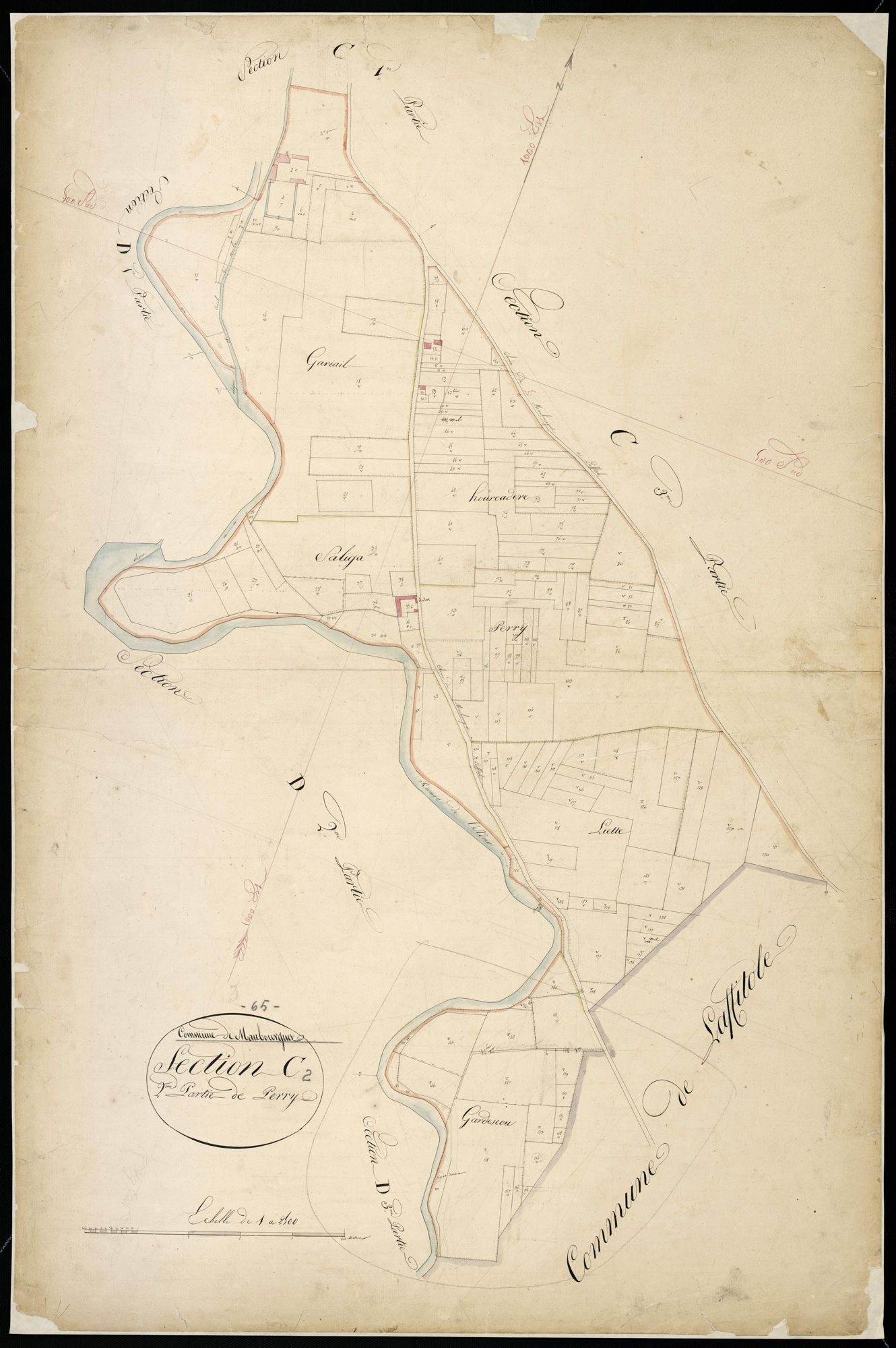 Maubourguet - Maubourguet.- Section C, 2e partie