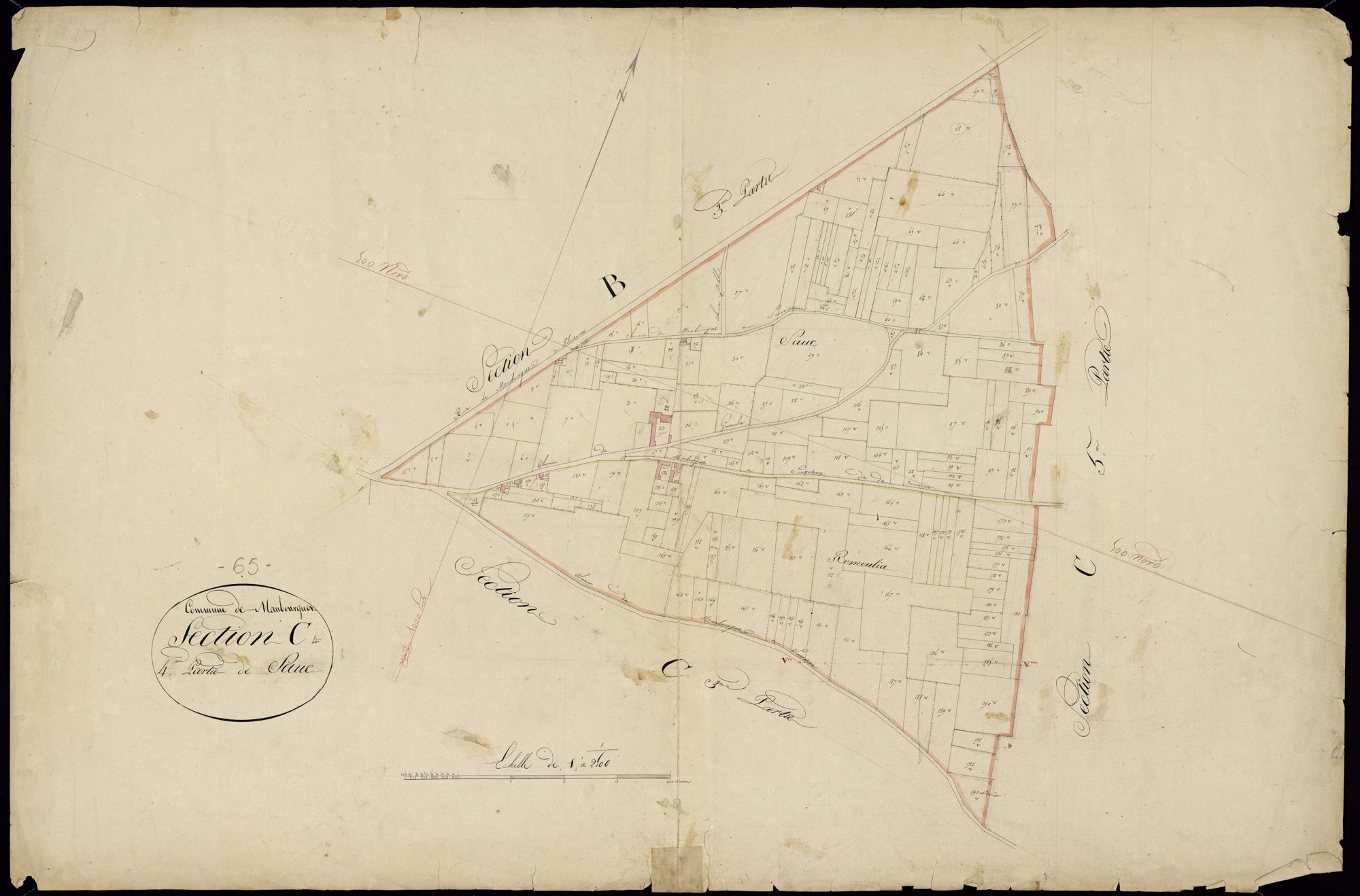 Maubourguet - Maubourguet.- Section C, 4e partie