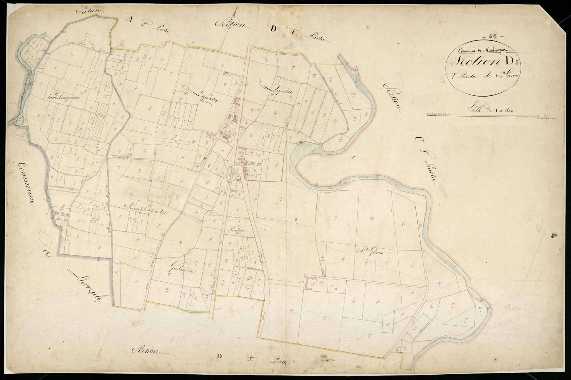 Maubourguet - Maubourguet.- Section D, 2e partie