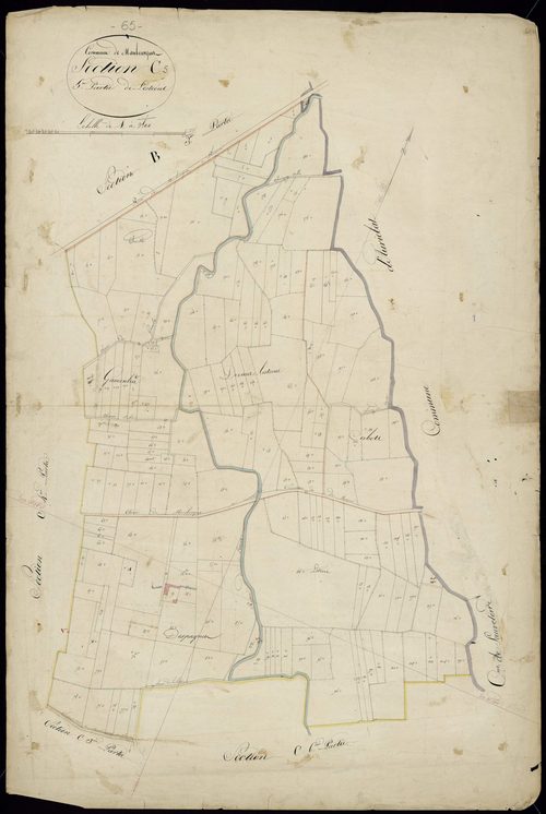 Maubourguet - Maubourguet.- Section C, 5e partie