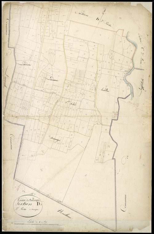 Maubourguet - Maubourguet.- Section D, 3e partie