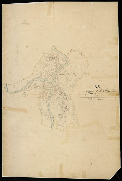Mauléon-Barousse - Mauléon-Barousse.- Section A, développement