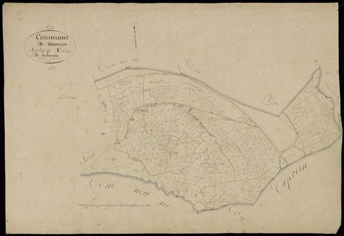 Mauvezin - Mauvezin.- Section A, 2e feuille