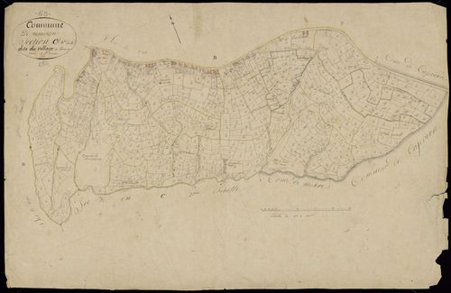 Mauvezin - Mauvezin.- Section C, 1re feuille