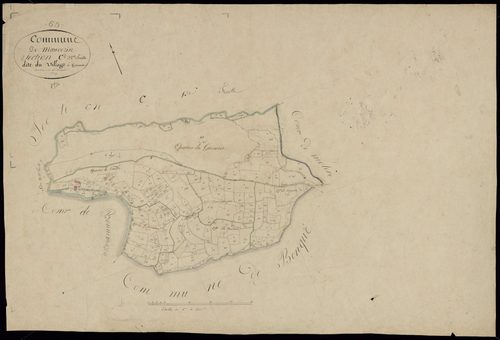 Mauvezin - Mauvezin.- Section C, 2e feuille