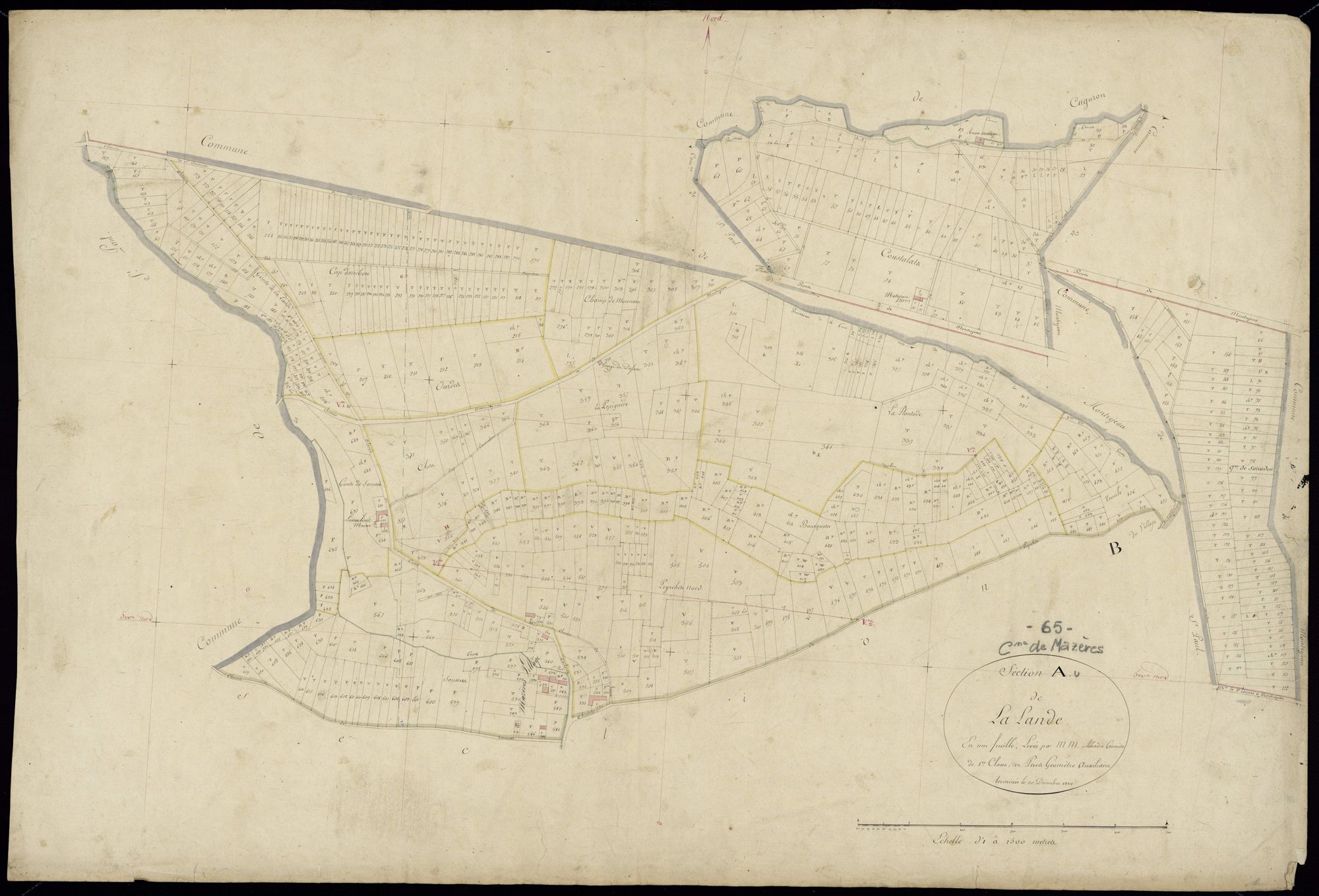 Mazères-de-Neste - Mazères-de-Neste.- Section A