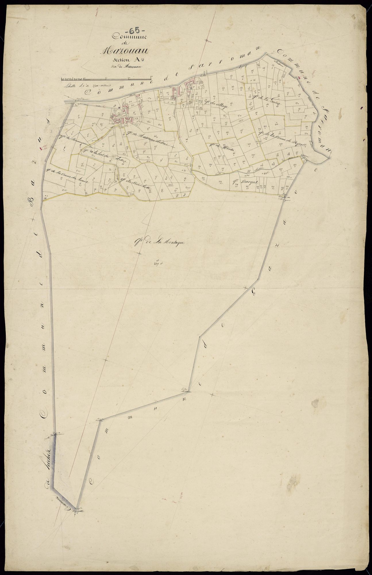 Mazouau - Mazouau.- Section A