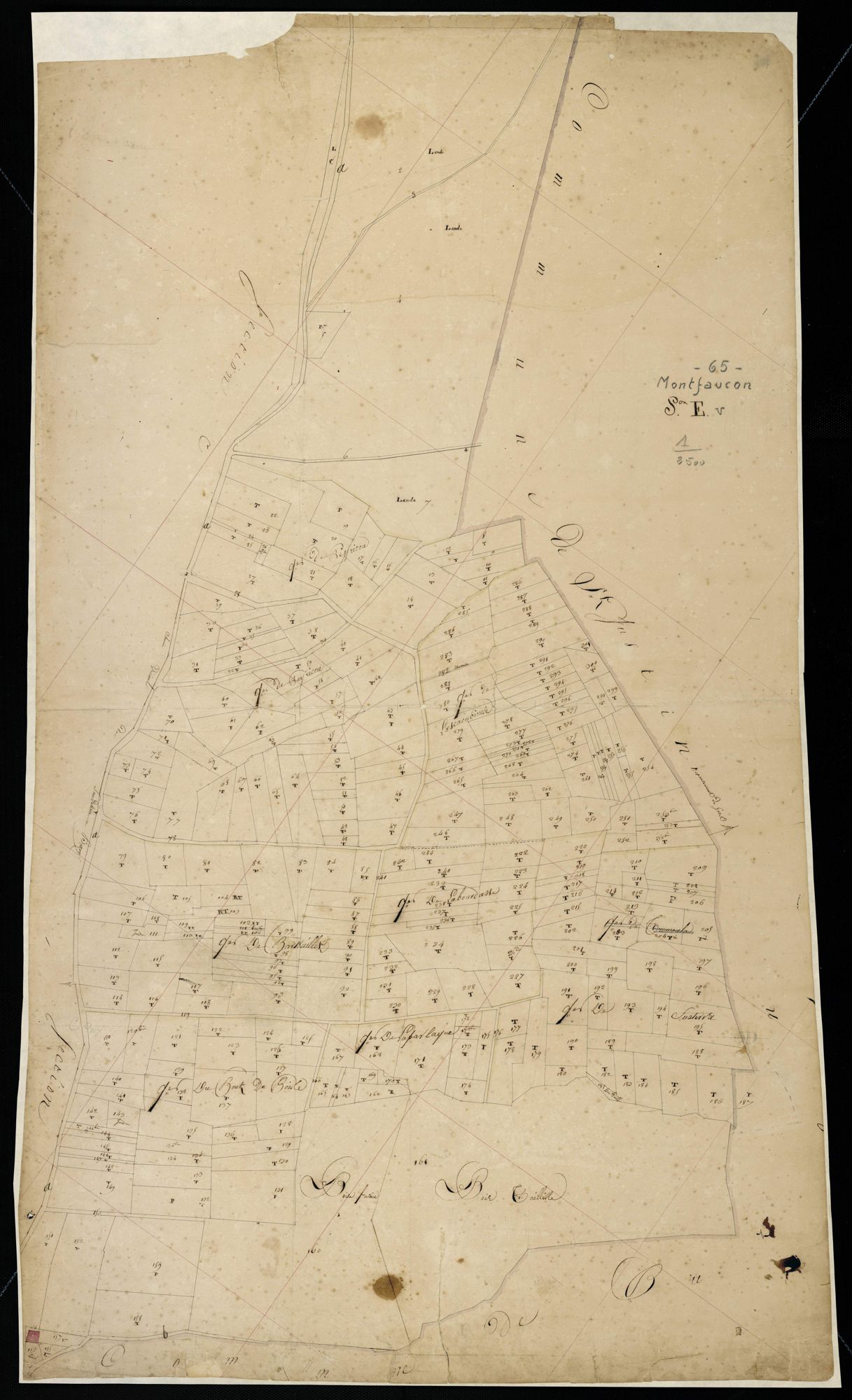 Monfaucon - Monfaucon.- Section E