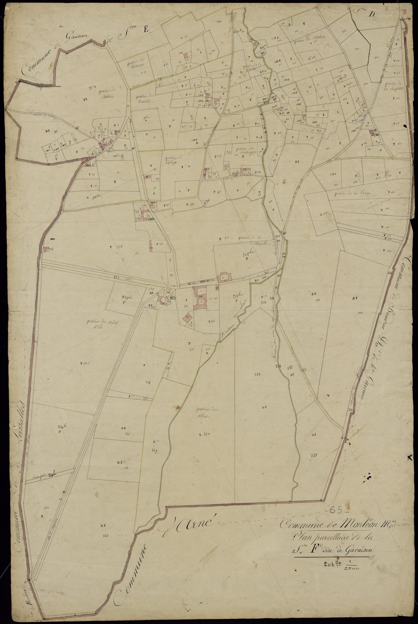 Monléon-Magnoac - Monléon-Magnoac.- Section F