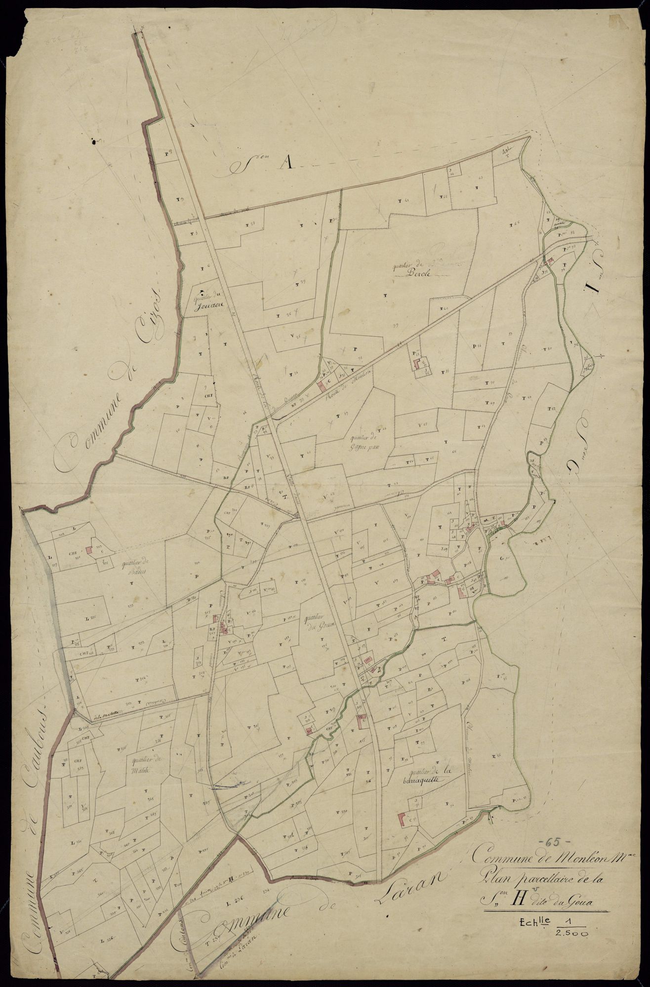Monléon-Magnoac - Monléon-Magnoac.- Section H