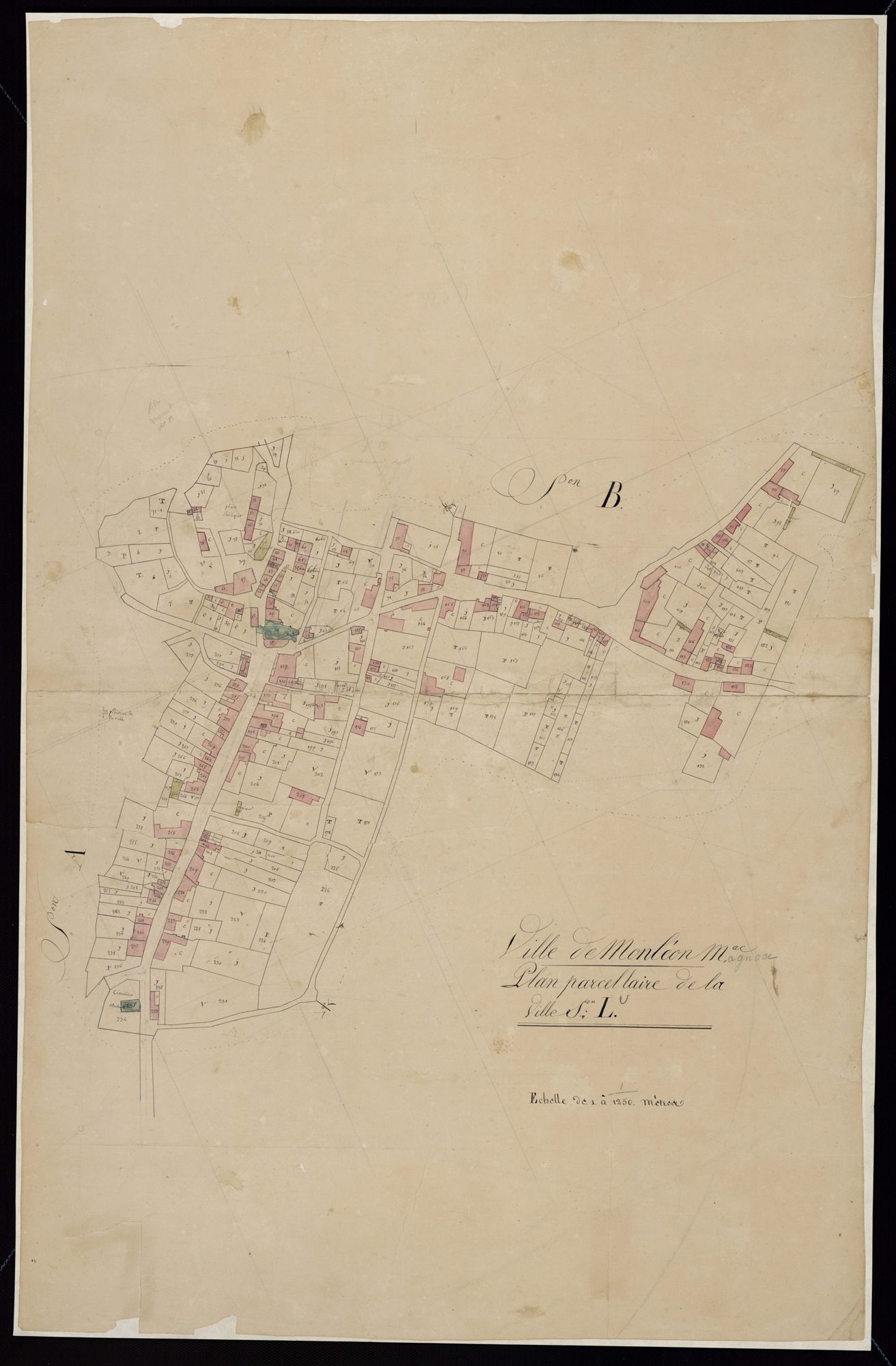 Monléon-Magnoac - Monléon-Magnoac.- Section L