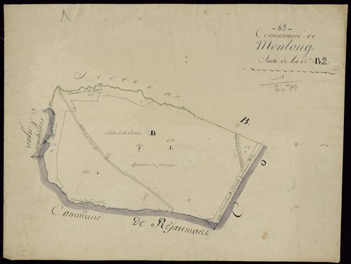 Monlong - Monlong.- Section B, 2e feuille