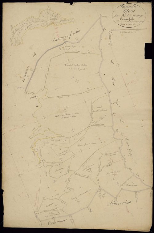 Mont - Mont.- Section A, 2e feuille