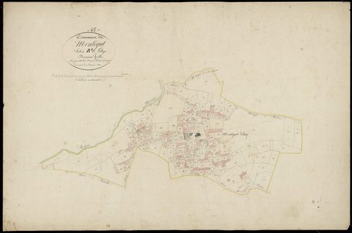 Montégut - Montégut.- Section B, 2e feuille