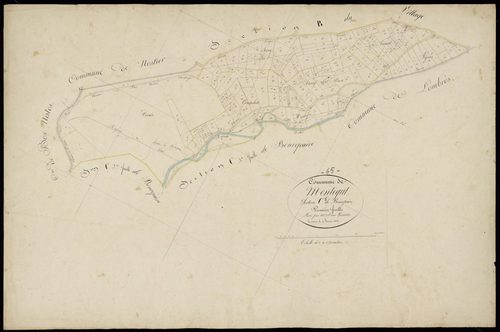 Montégut - Montégut.- Section C, 1re feuille