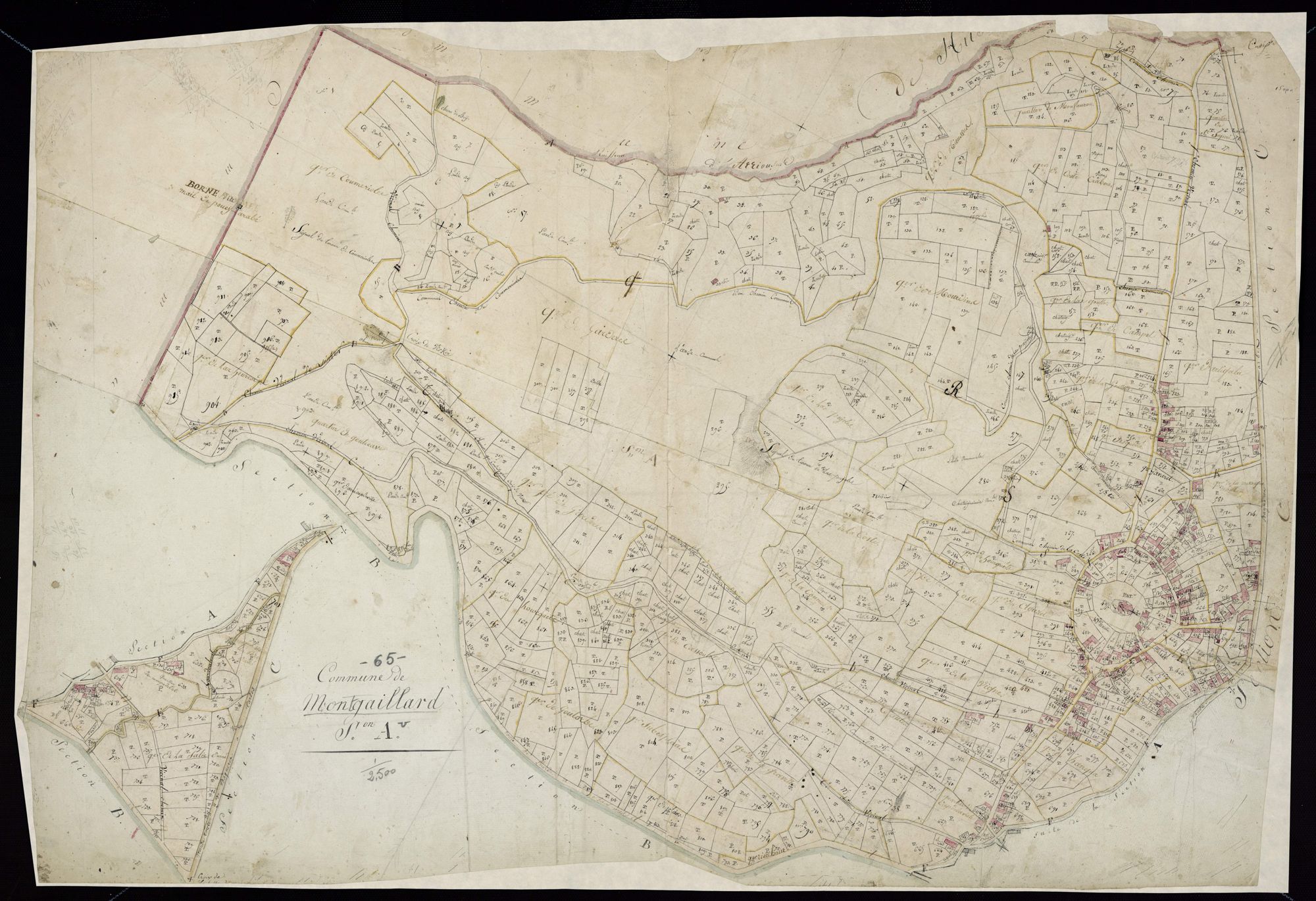 Montgaillard - Montgaillard.- Section A