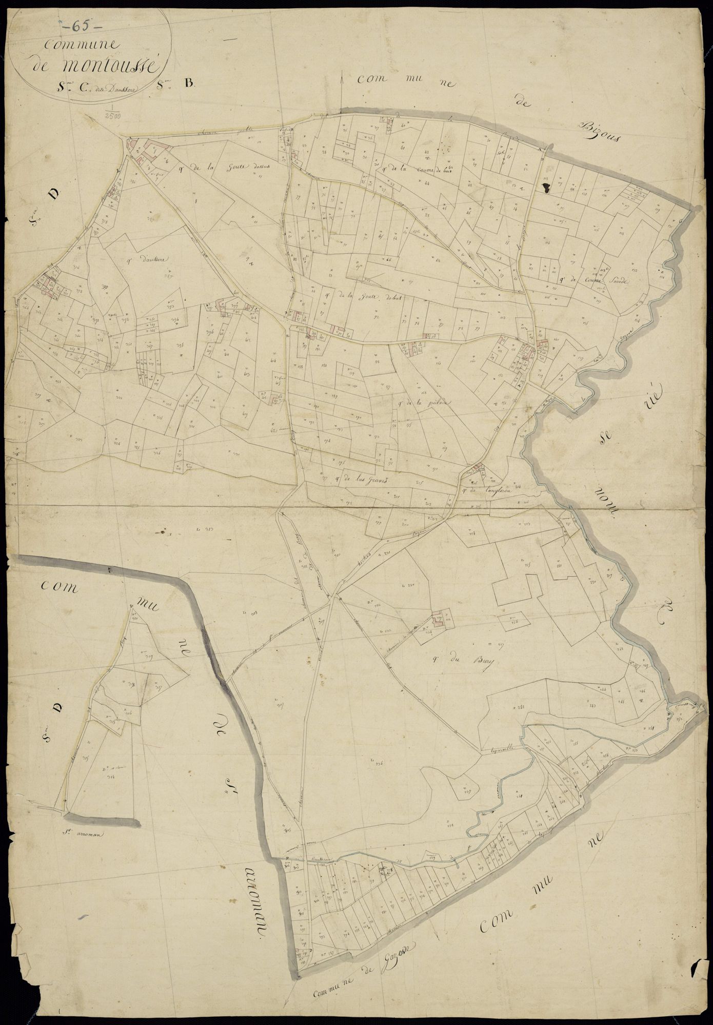 Montoussé - Montoussé.- Section C