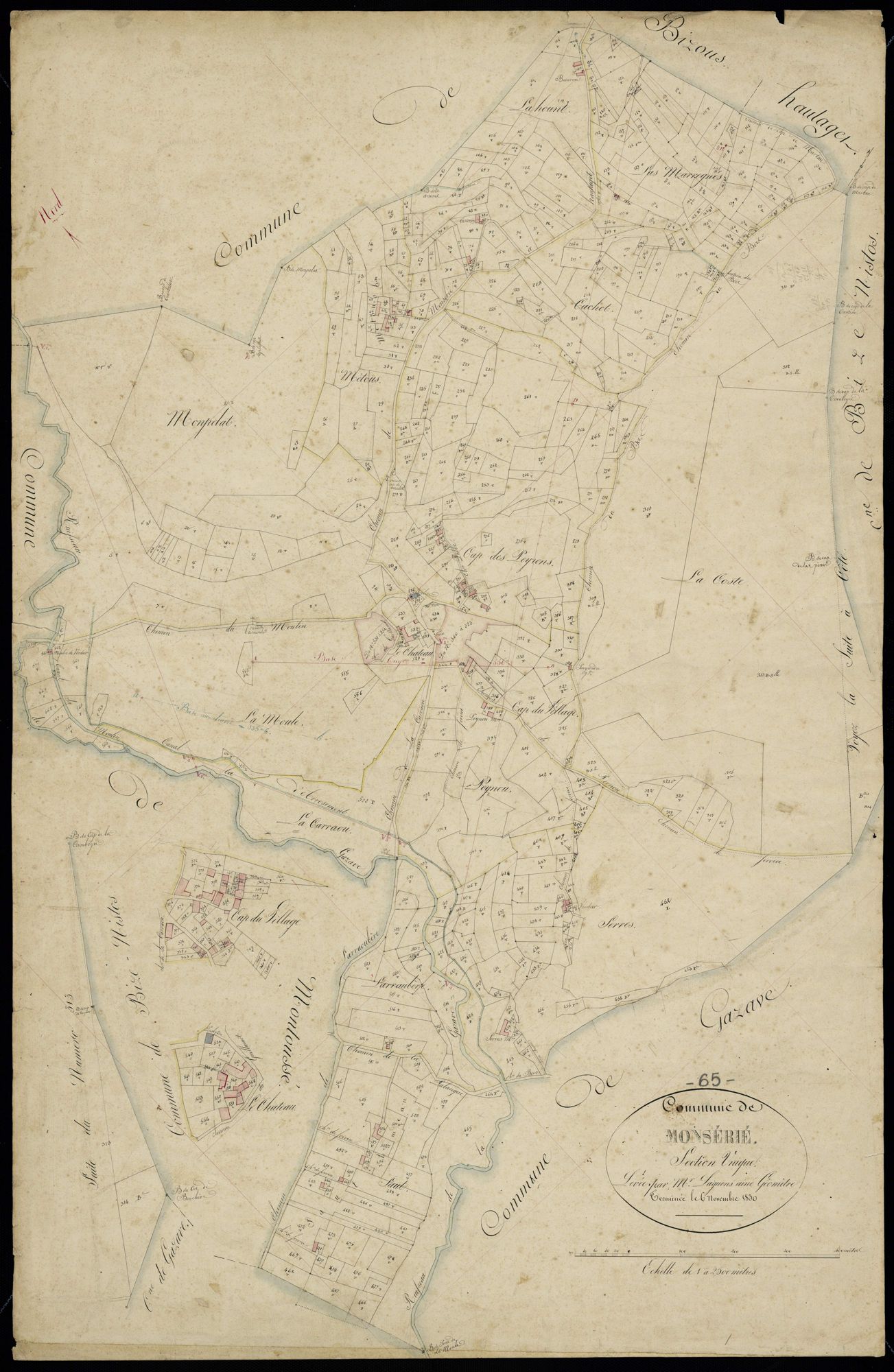 Montsérié - Montsérié.- Section unique
