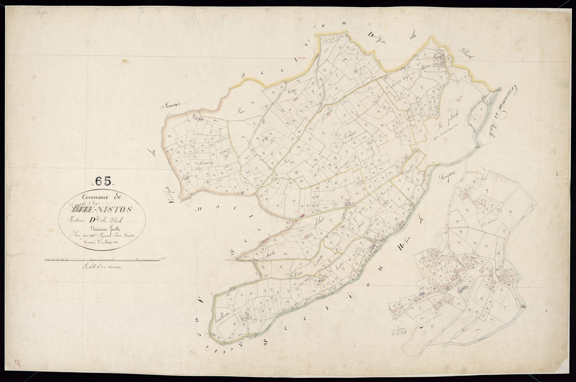 Nistos - Nistos.- Section D, 2e feuille