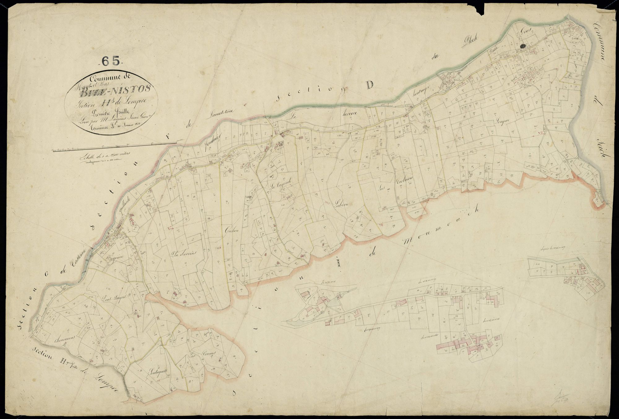 Nistos - Nistos.- Section H, 1re feuille
