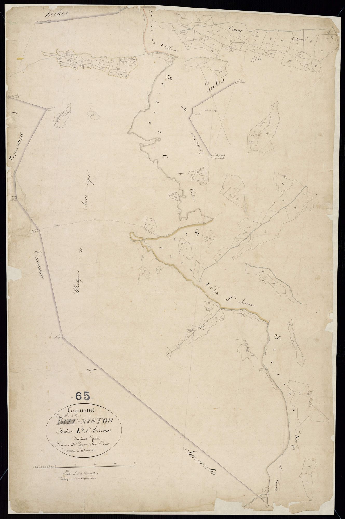 Nistos - Nistos.- Section L, 2e feuille