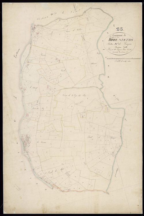 Nistos - Nistos.- Section H, 2e feuille