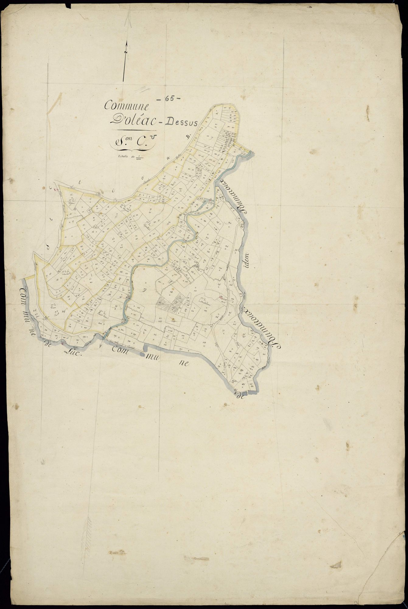Oléac-Dessus - Oléac-Dessus.- Section C