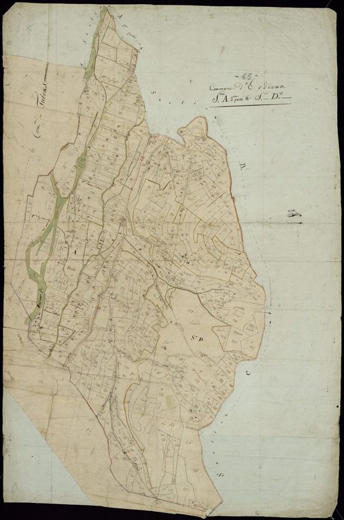 Ordizan - Ordizan.- Section A, 2e feuille et section D