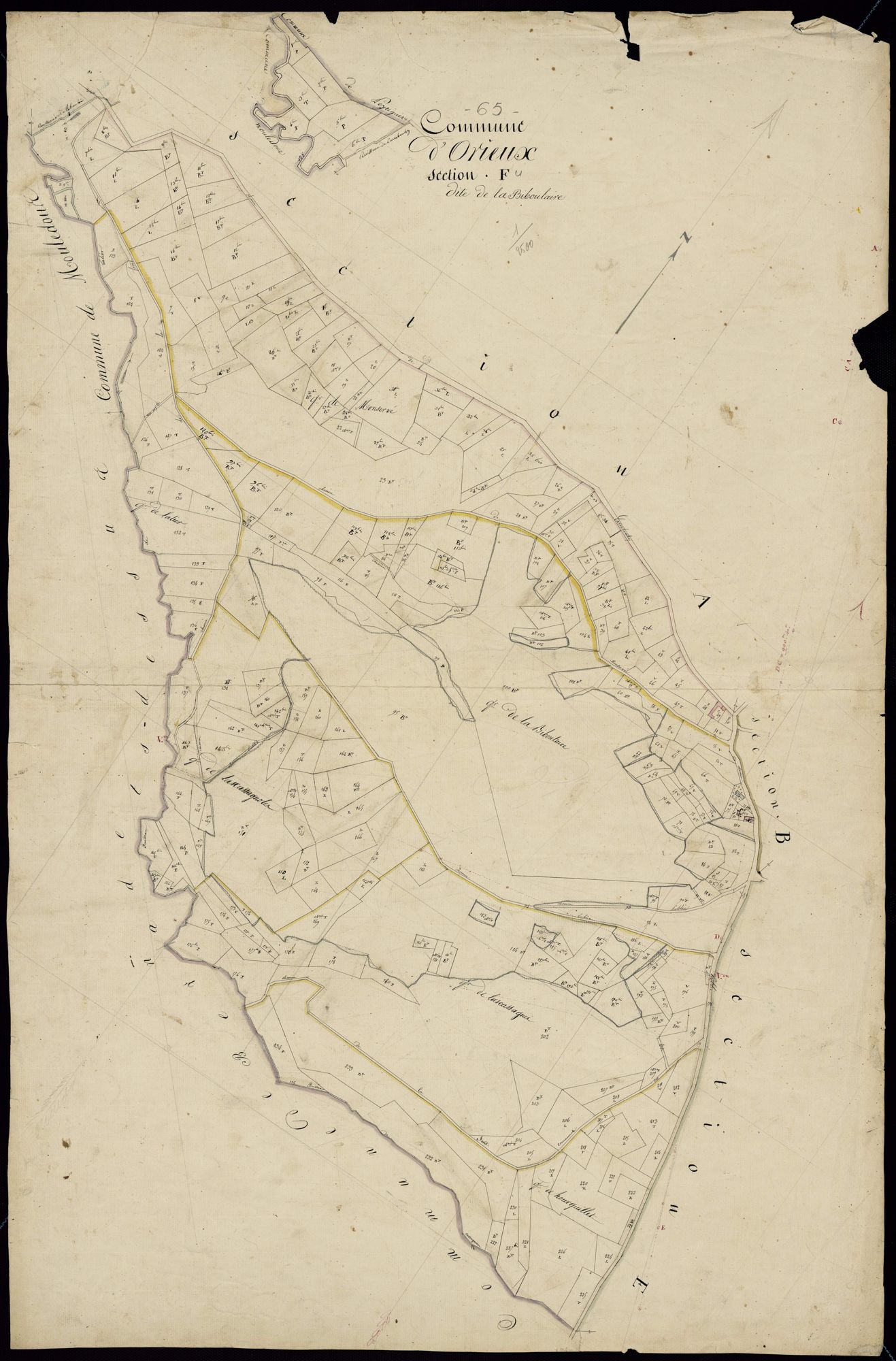 Orieux - Orieux.- Section F