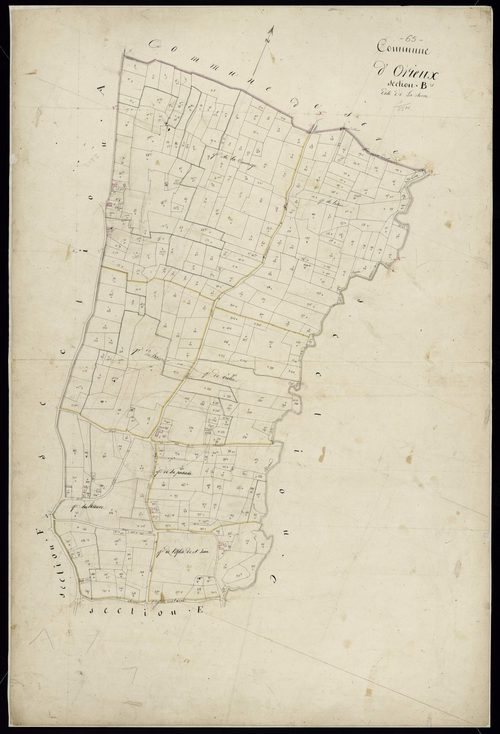 Orieux - Orieux.- Section B