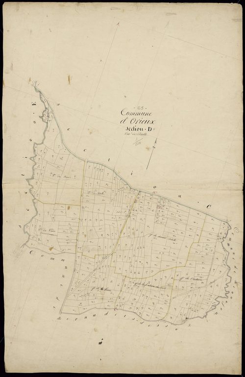 Orieux - Orieux.- Section D