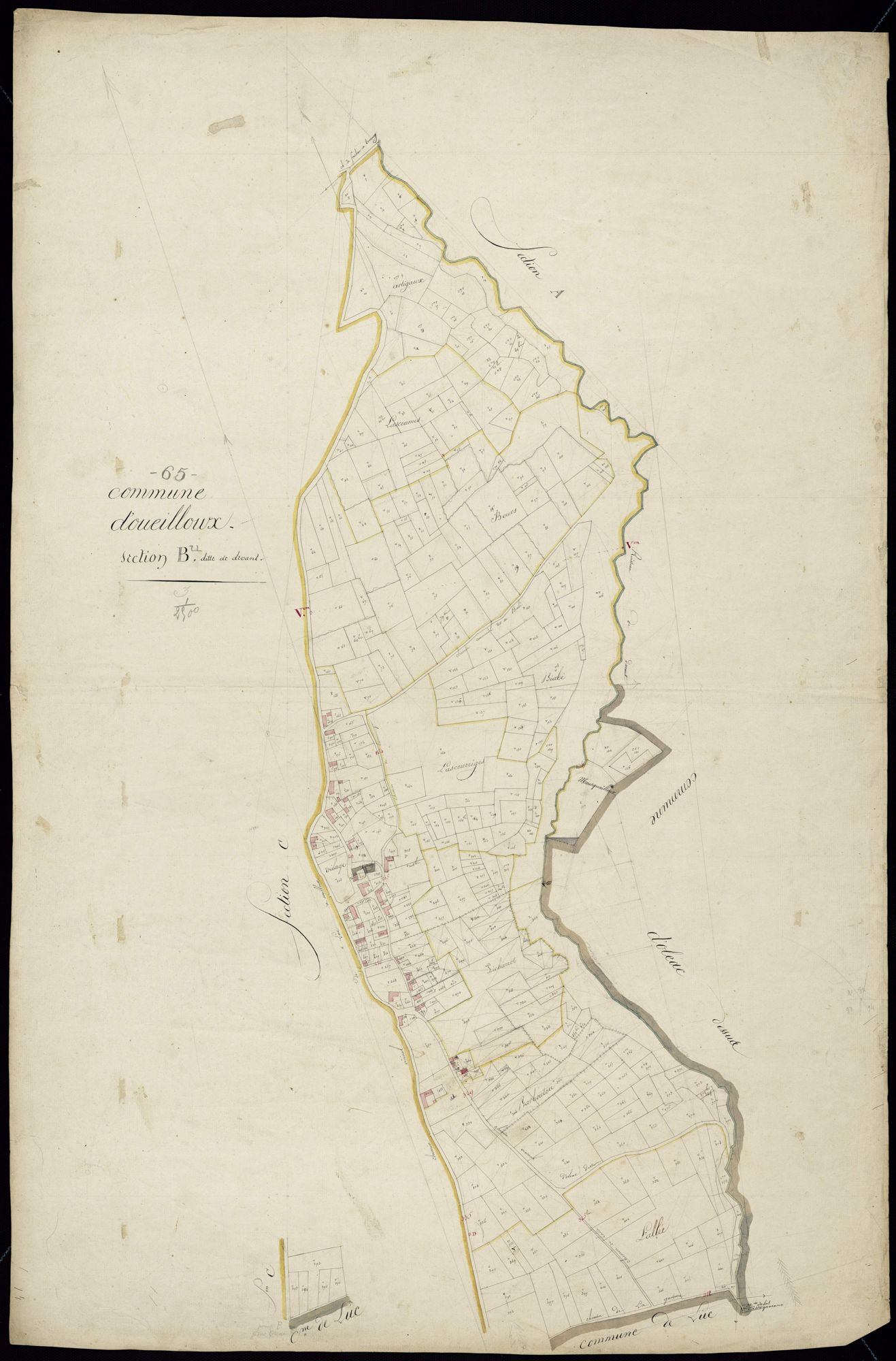 Oueilloux - Oueilloux.- Section B