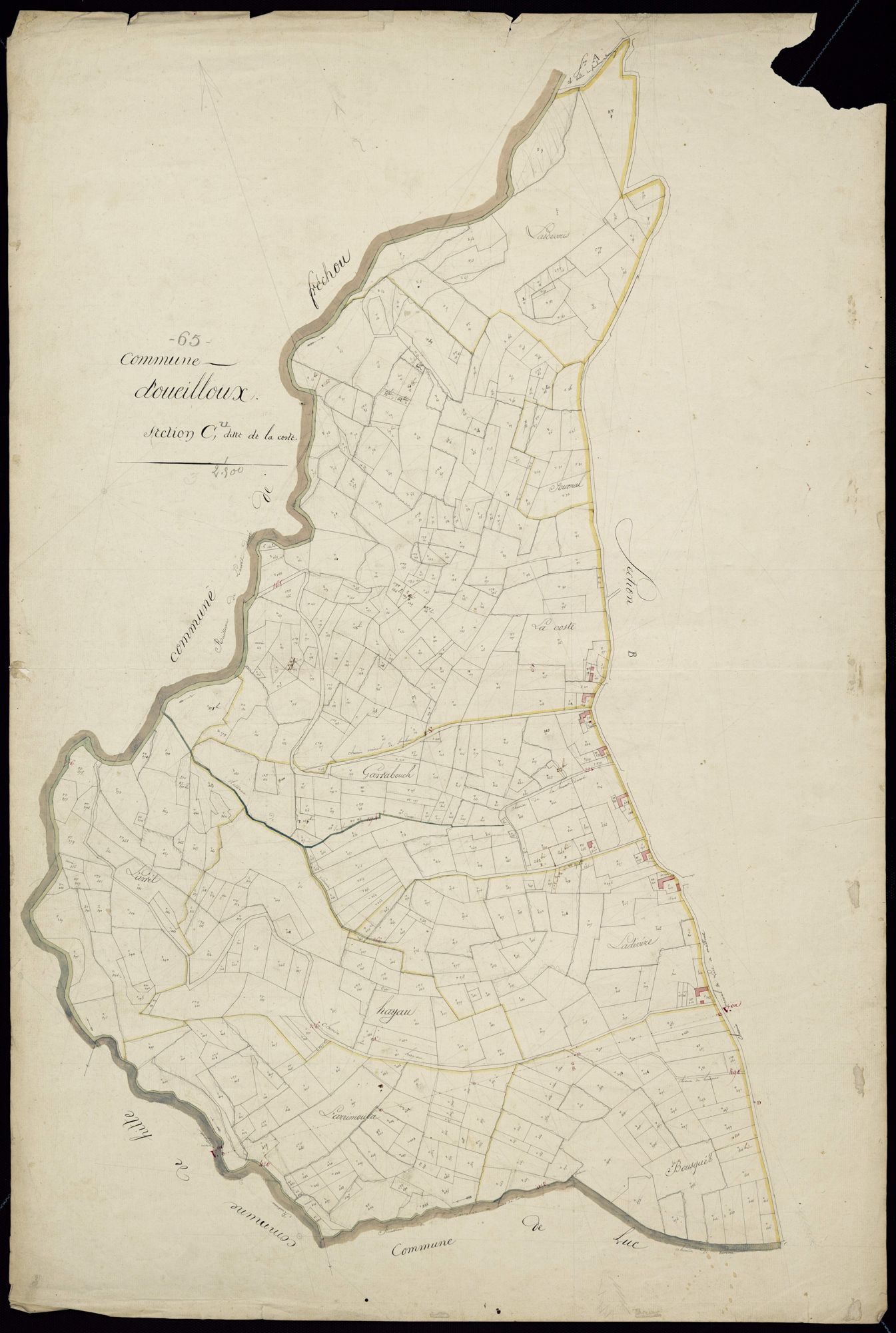 Oueilloux - Oueilloux.- Section C
