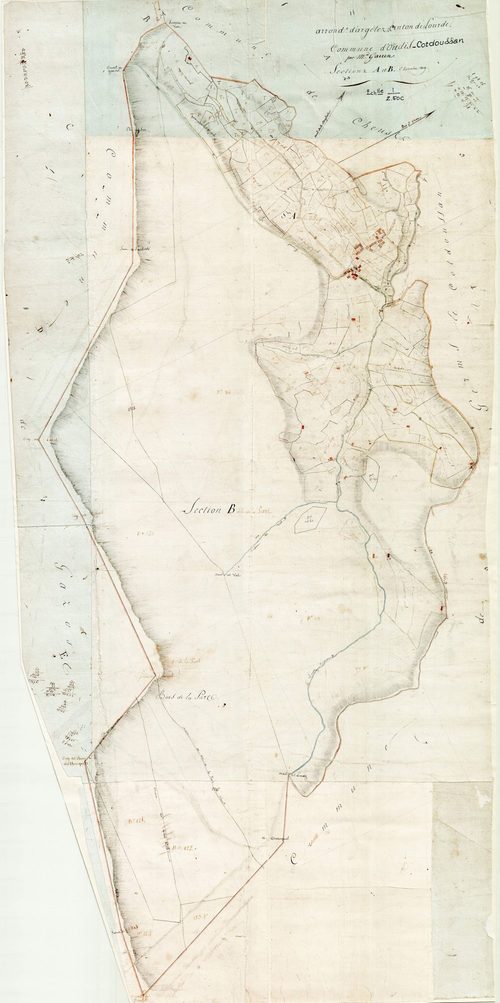 Ourdis-Cotdoussan - Ourdis.- Section AB