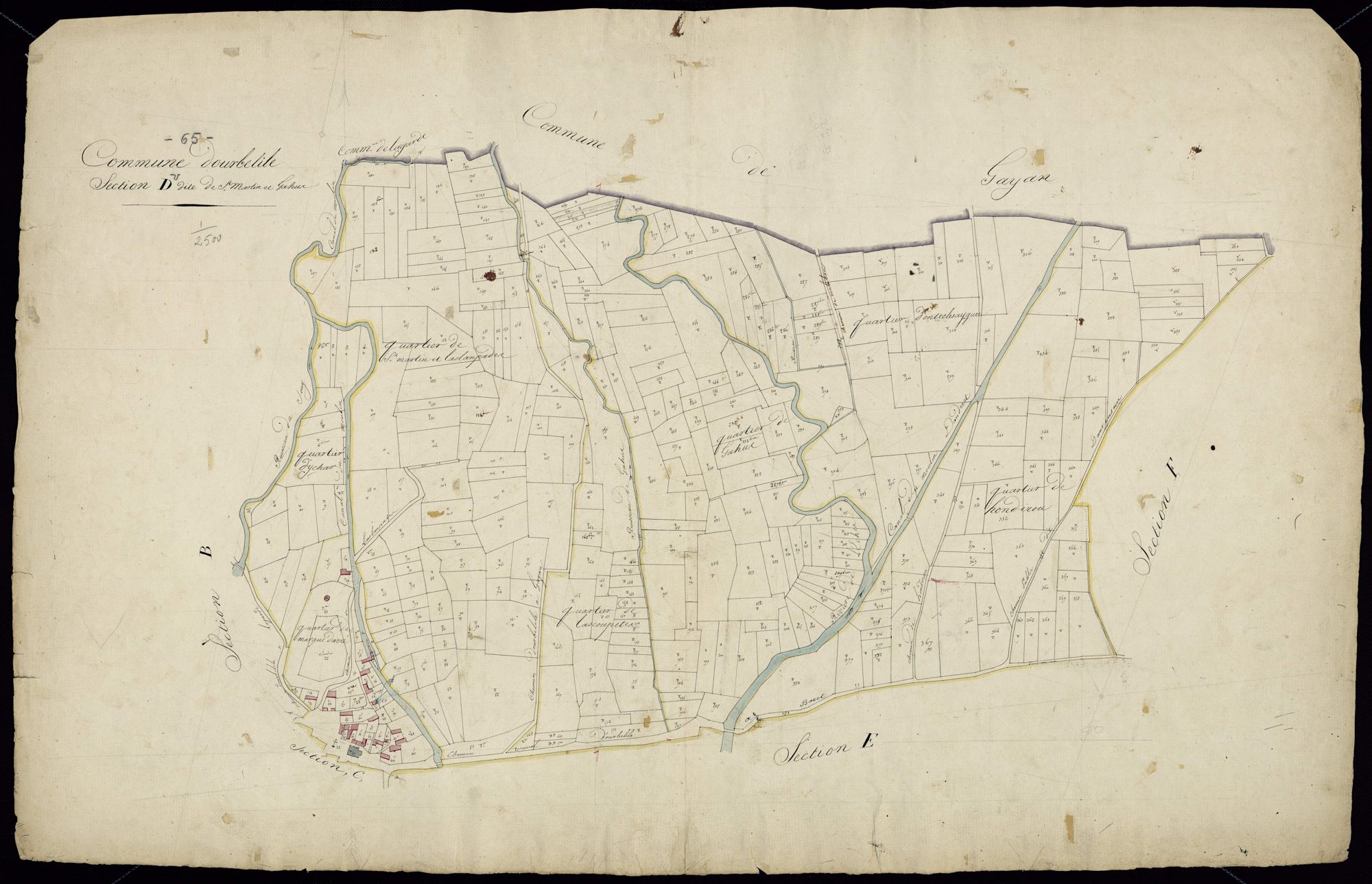 Oursbelille - Oursbelille.- Section D