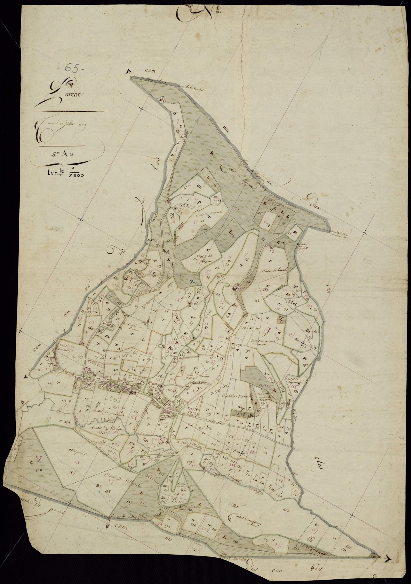 Paréac - Paréac.- Section A