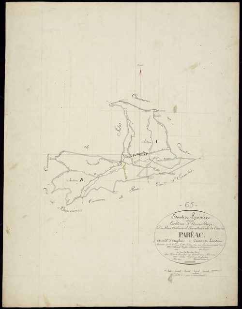 Paréac - Paréac.- Tableau d'assemblage