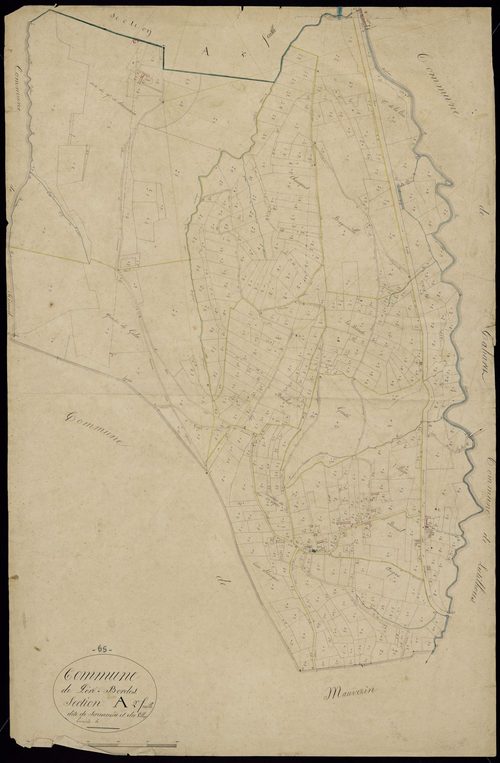 Péré - Péré.- Section A, 2e feuille