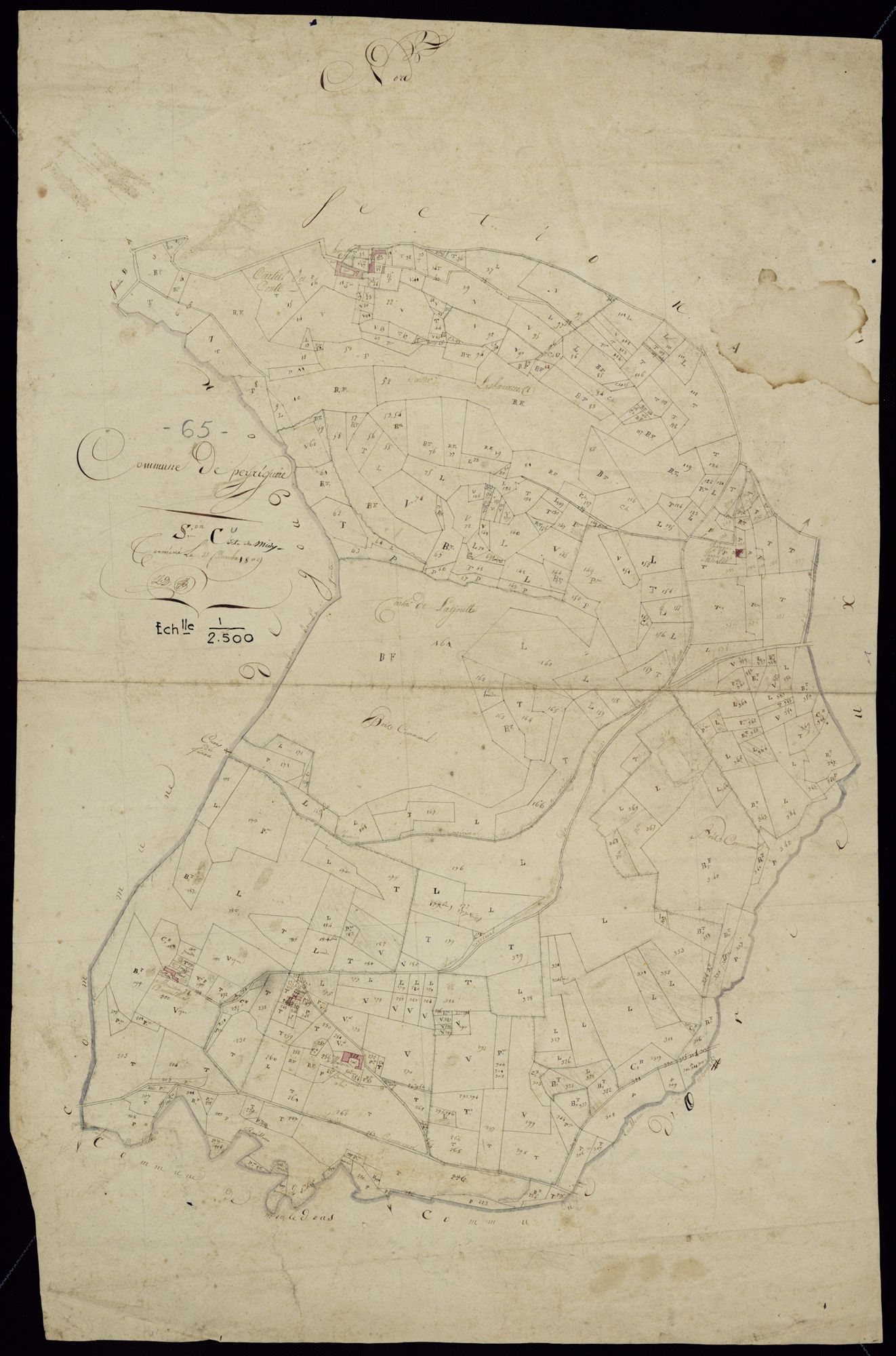Peyriguère - Peyriguère.- Section C