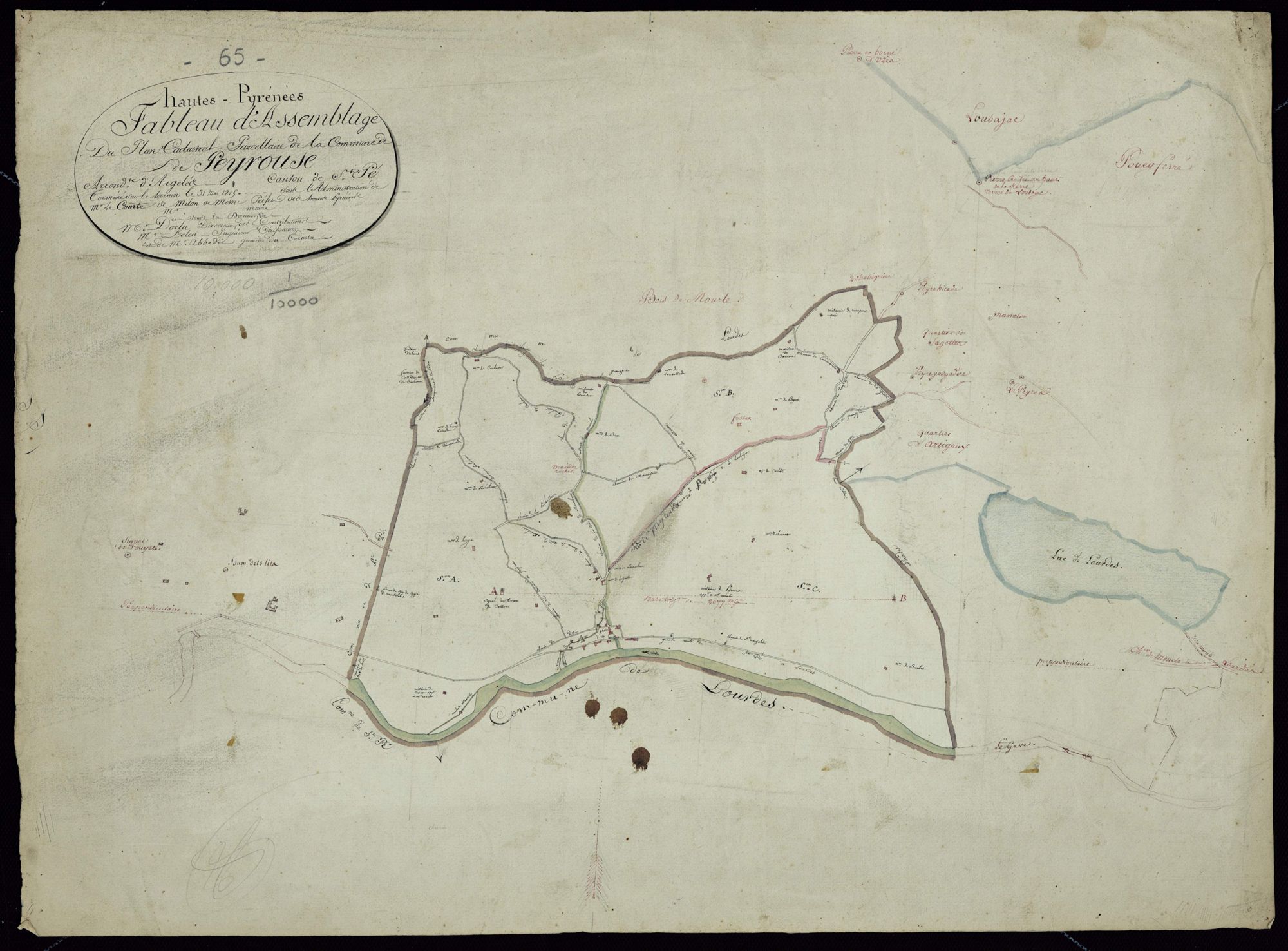 Peyrouse - Peyrouse.- Tableau d'assemblage
