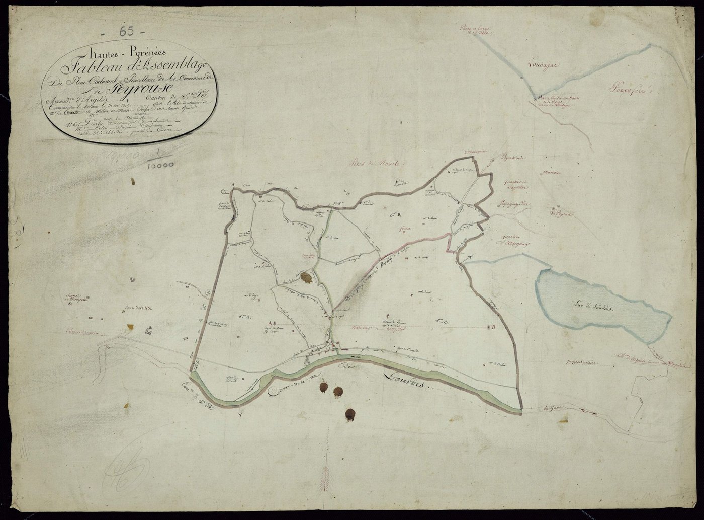 Peyrouse - Peyrouse.- Tableau d'assemblage