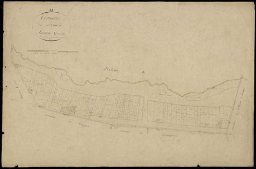 Pinas - Pinas.- Section C, 2e feuille